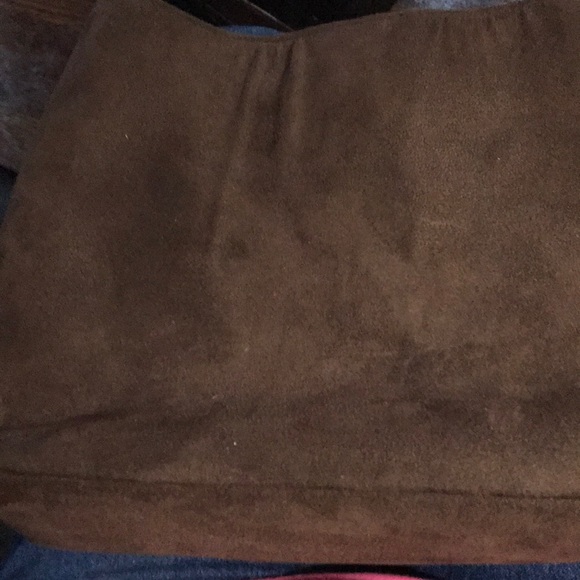 EUC CAPELLI OF NY EMBROIDERED BROWN SHOULDER BAG - Picture 3 of 4